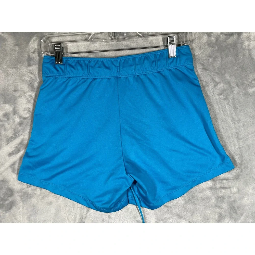 Nike Dri-FIT Blue Athletic Training Shorts Womens XS Drawstring